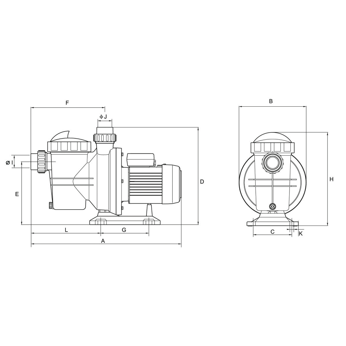 Насос AquaViva AQP-2.2S однофазный Насос AquaViva AQP-2.2S однофазный